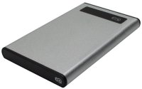   500Gb 3Q Rubber Rainbow Portable HDD External 2.5" (3QHDD-U287-BB500), USB2.0, 