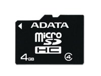   4Gb - A-Data - Micro Secure Digital HC Class 4 AUSDH4GCL4-R