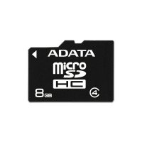   8Gb - A-Data - Micro Secure Digital HC Class 4 AUSDH8GCL4-R