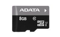   8Gb - A-Data Premier - Micro Secure Digital HC Class 10 UHS-I U1 AUSDH8GUICL10-R