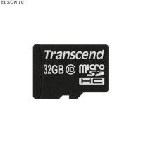   32Gb - Transcend - Micro Secure Digital HC Class 10 TS32GUSDC10