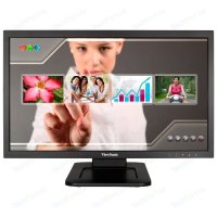  21.5" Viewsonic TD2220, LED, 1920x1080, 5ms, 200 cd/m2, 20M:1, D-sub, DVI-D, 2  x 2, Black,