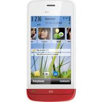  Nokia C5-06 White Red