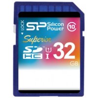   SD 32Gb Silicon Power Superior SDHC Class 10 UHS-I U1 (90/45 Mb/s)