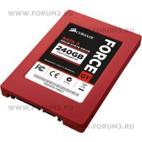   SSD 2.5" 240 Gb Corsair SATA 3 Force GT series (CSSD-F240GBGT-BK)