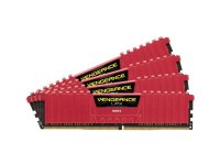   16Gb (4x4Gb) PC4-22400 2800Mhz DDR4 DIMM Corsair CMK16GX4M4A2800C16R Unbuff Red