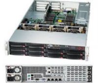 Supermicro 6027R-N3RFT +  A2U (LGA2011, C606, 2xPCI-E, WIO, SVGA, SAS2RAID, 10xHSS