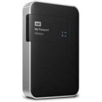     2.5" 1000Gb WD My Passport Wireless WDBK8Z0010BBK-EESN USB3.0 