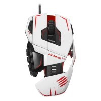  Mad Catz R.A.T.TE Laser Mouse (White) 8200dpi (RTL) USB 9btn+Roll (-MCB437040001)