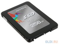   SSD 2.5" 256 Gb ADATA SP610 SATA III (SMI, R560/W290MB/s, 7mm) (ASP610SS3-2