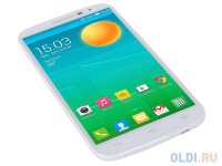   ALCATEL POP S9 7050Y White/Pure White Glossy {Android 4.3, 5.5", 1280 x 720, MP3,