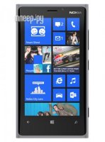  NOKIA Lumia 920.1 Grey (1.5GHz, 1GbRAM, 4.5" 1280x768 IPS, 4G+BT+WiFi+GPS/, 32Gb, 8.7M