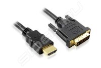 Greenconnection (GC-HD2DVI1-7.5m)  HDMI to DVI-D Dual Link (19M -25M) 7.5  2 