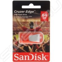  Sandisk Cruzer Edge 64Gb 2016 Football ()