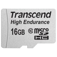   Transcend (TS16GUSDHC10U1) microSDHC Memory Card 16Gb UHS-I Class10 + microSD--)SD Adap