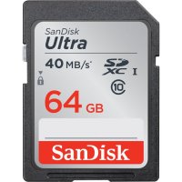   Sandisk SDXC 64GB Class10 Ultra UHS-I (U3) 48MB/s