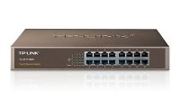 TP-Link TL-SL1117  16 *100Mb+1G Gigabit Switch, 1U 19-inch rack-mountable steel case