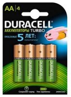  2500 mAh Duracell Turbo HR6-4BL AA 4 