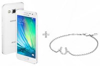   Samsung SM-A300F/DS Galaxy A3 Duos White +  Pandora F-590507CZ