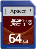   64GB Apacer AP64GSDXC10U1-R