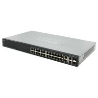 Cisco SB SF500-24-K9-G5   24-port 10/100 Stackable Managed Switch with Gigabit