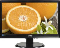  18.5" AOC E950SWDAK Glossy-Black (LED, LCD, Wide, 1366x768, 5 ms, 170/160, 250 cd/m, 20M:1