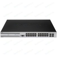 D-link DWS-3024  PoE 20x10/100/1000Base-T (PoE) + 4x Combo Mini GBIC (SFP) /1000Base-T (Po