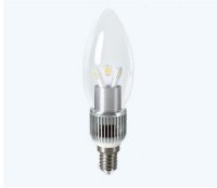   Gauss LED Candle Crystal clear 5W E14 2700K 