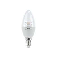   Gauss LED Candle Tailed Crystal Clear E14 4W 4100K 104201204