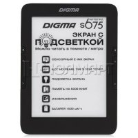   Digma S675 6" E-Ink HD Pearl frontlight capacitive touch 600Mhz 128Mb/4Gb ;