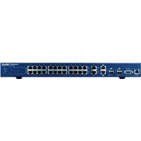 ZyXEL ES-3124PWR   (24UTP 10/100Mbps PoE+ 2UTP 1000Mbps+2Combo 1000BASE-T/SFP)