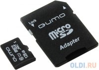   Micro SDXC 128Gb class 10 UHS-I QUMO QM128GMICSDXC10U1 + SD adapter