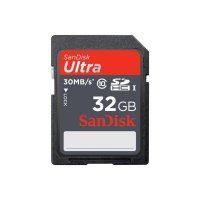   Sandisk Ultra SDHC Class 10 UHS-I 30MB/s 32GB (SDSDU-032G-U46A)