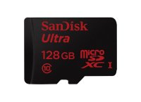   Sandisk Ultra microSDXC Class 10 UHS-I 48MB/s 128GB + SD adapter