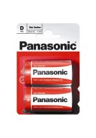  Panasonic Zinc Carbon R20RZ/BP2 2 