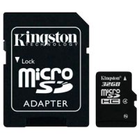   Kingston microSDHC 32Gb Class4 SDC4/32GBSP