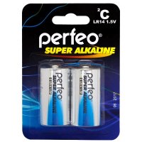  Perfeo Super Alkaline LR14/2BL 2 