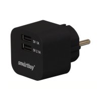 Smartbuy   Volt 2xUSB 3.1A SBP-2000 Black