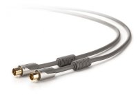 Techlink Coax Pl - Coax Skt, 1m ( )