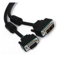 Prolink DVI-I(Single link) - VGA, 1.5m ( VGA-VGA (), DVI-DVI)