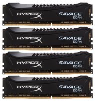   DIMM 32Gb 4  8Gb DDR4 PC21300 2666MHz Kingston HyperX Fury Black Series (HX426C15FBK4