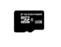   Micro SDHC 32GB Class 4 Silicon Power SP032GBSTH004V10  