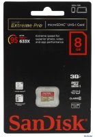   MicroSDHC 8Gb SanDisk Class10 Extreme Pro