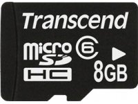   Compact Flash Card Transcend 8Gb "TS8GCF133" "133x" (Retail)