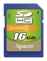   SDHC 16Gb Class 10 Apacer AP16GSDHC10-R