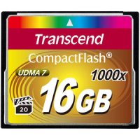   Compact Flash Card 16GB Transcend 600x TS16GCF600