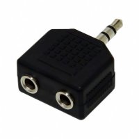  VCOM Telecom 3.5 Jack (M) - 2x3.5 Jack (F) 