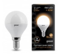   10  Gauss LED Globe 4W E14 2700K EB105101104