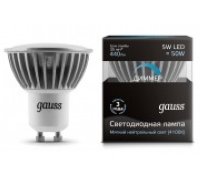   Gauss LED GU10 5W SMD AC175-265V 4100K EB101506205-D