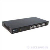  D-Link DES-1026G Gigabit E-net Switch (24UTP 10/100Mbps, 2 UTP 10/100/1000Mbps)